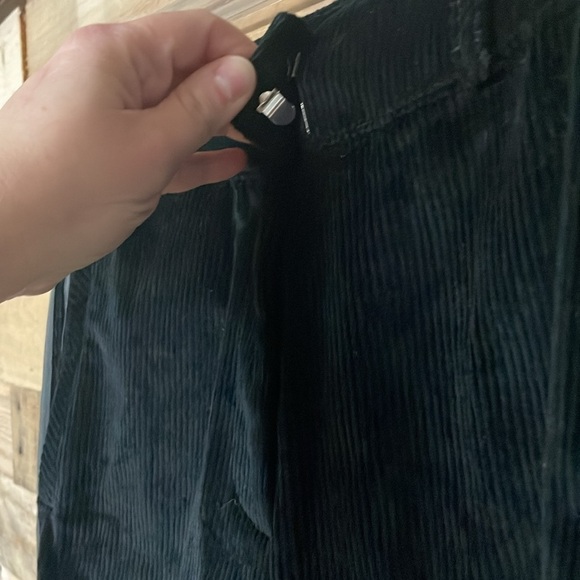 Adidas Originals size small black corduroy side stripe pants - Picture 4 of 12